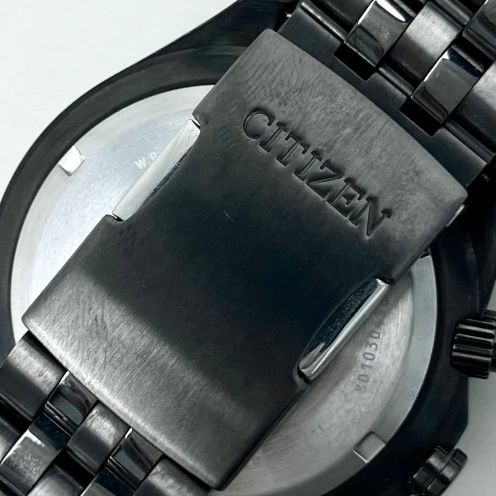 【稼働】 CITIZEN E820-R011031 Eco-Drive 腕時計