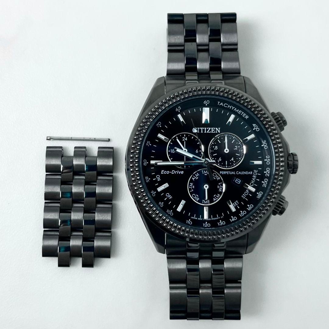 【稼働】 CITIZEN E820-R011031 Eco-Drive 腕時計