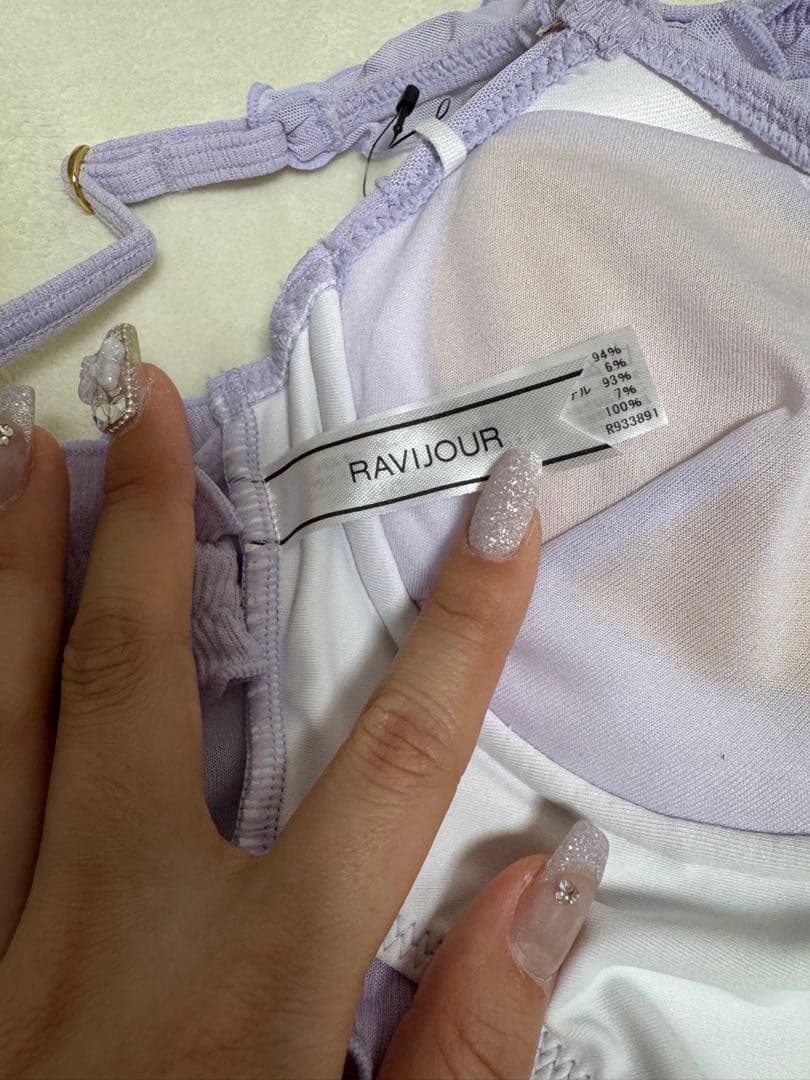 RAVIJOUR ラヴィジュール　フリルワンピース　水着