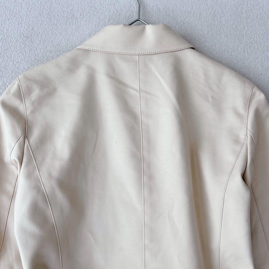 バーバリーブルーレーベル　コート　ベルト　ノバチェック　伸縮性◎ M相当