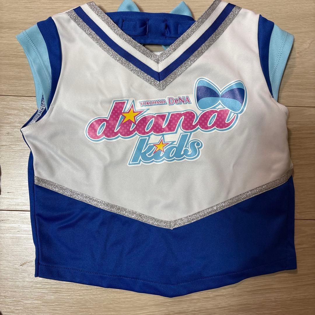 diana kids チアリーディングウェア