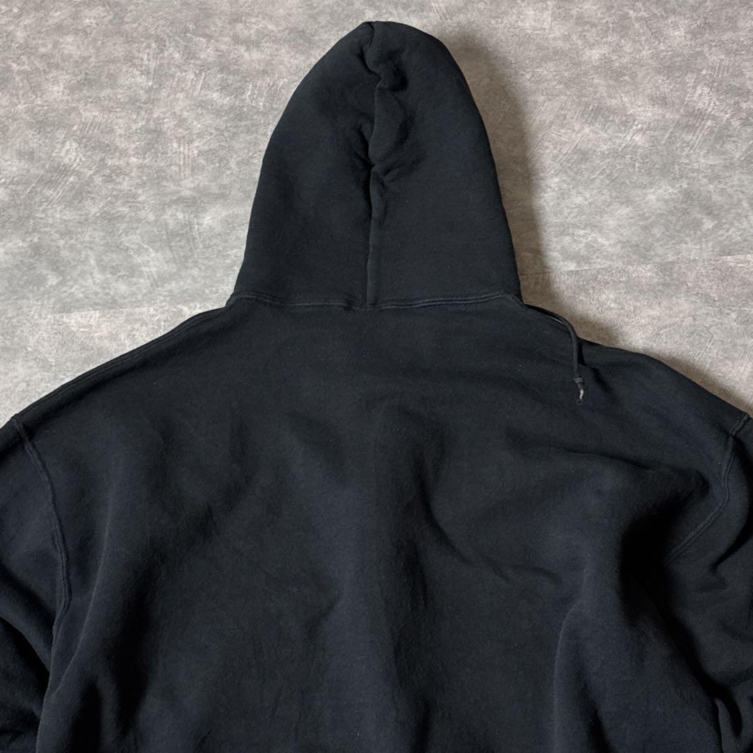 つ*う様 ラッセルアスレティック ジップパーカー ブラック XL メキシコ製 無