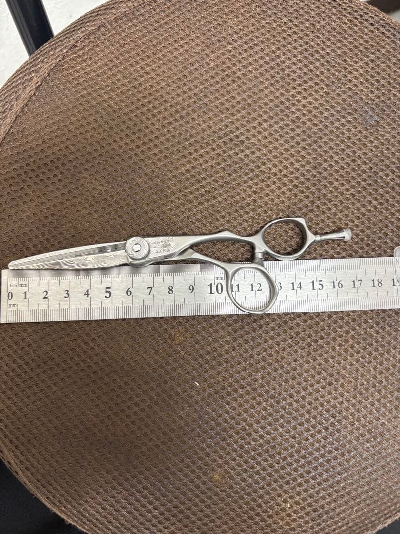 ダマスカス鋼 mizutaniカットシザー 箱あり最終値下げ