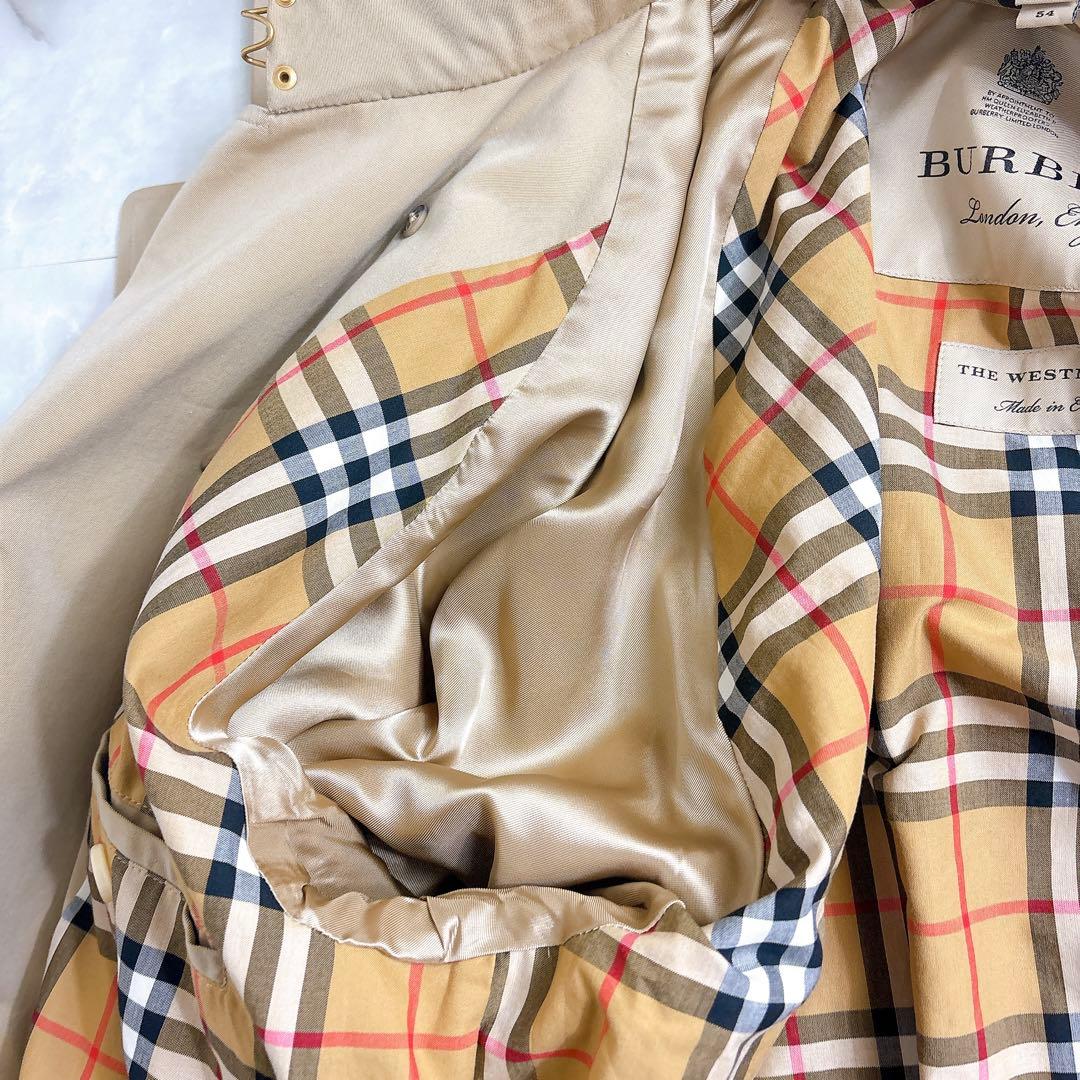 希少　バーバリー　ウエストミンスター　サイズ54 ベージュ　トレンチコート