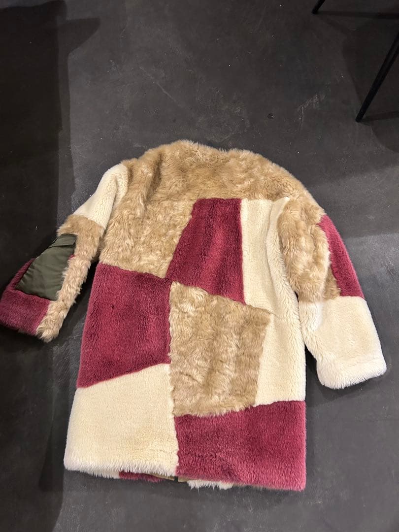 mihara yasuhiroミハラヤスヒロarchiveファー切り替えコート