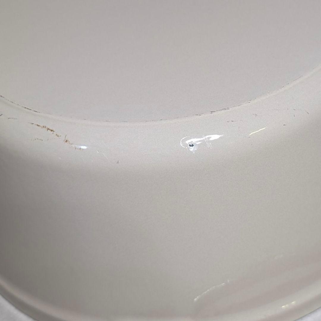 VERNACULAR ホワイト 両手鍋 22cm 訳あり