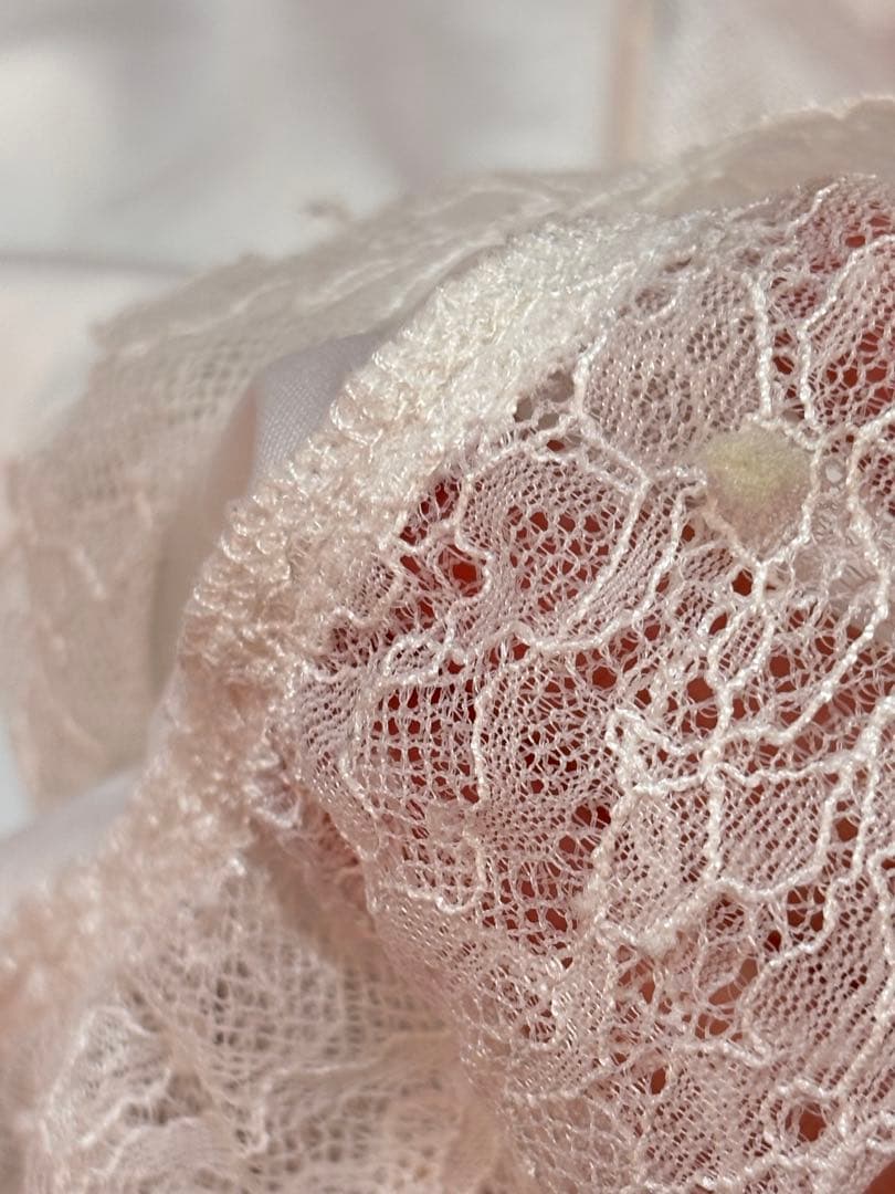 リズリサ はしごリボンギンガムティアードスカパン ピンク　（説明文見てください）