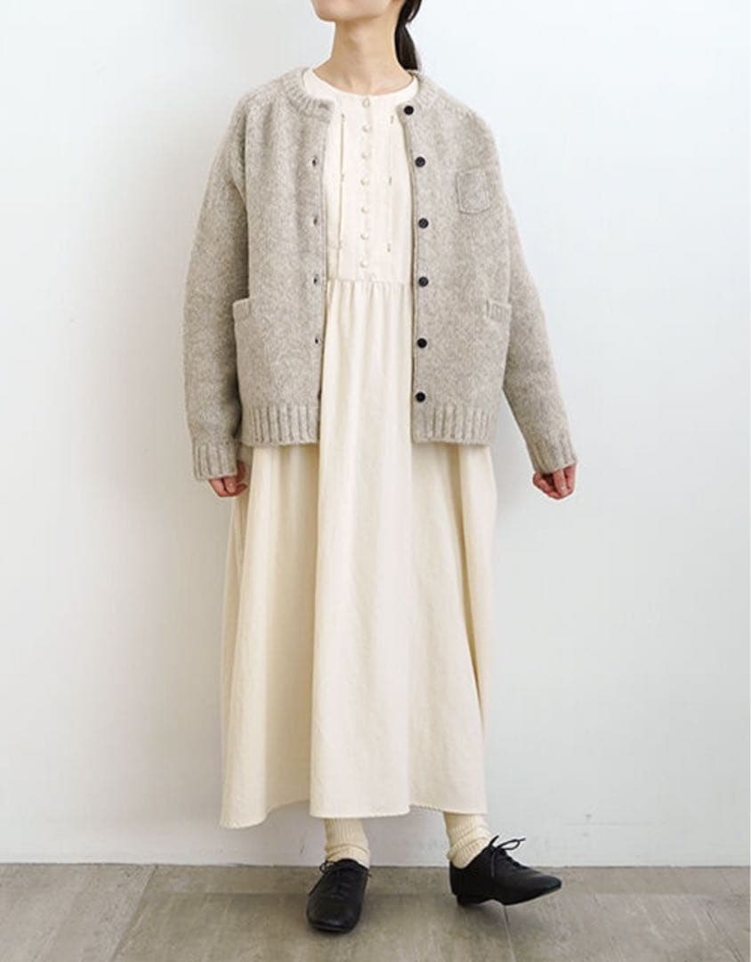 新品未使用　オオカミと月明かりのピアノと“ワンピース” アイボリー