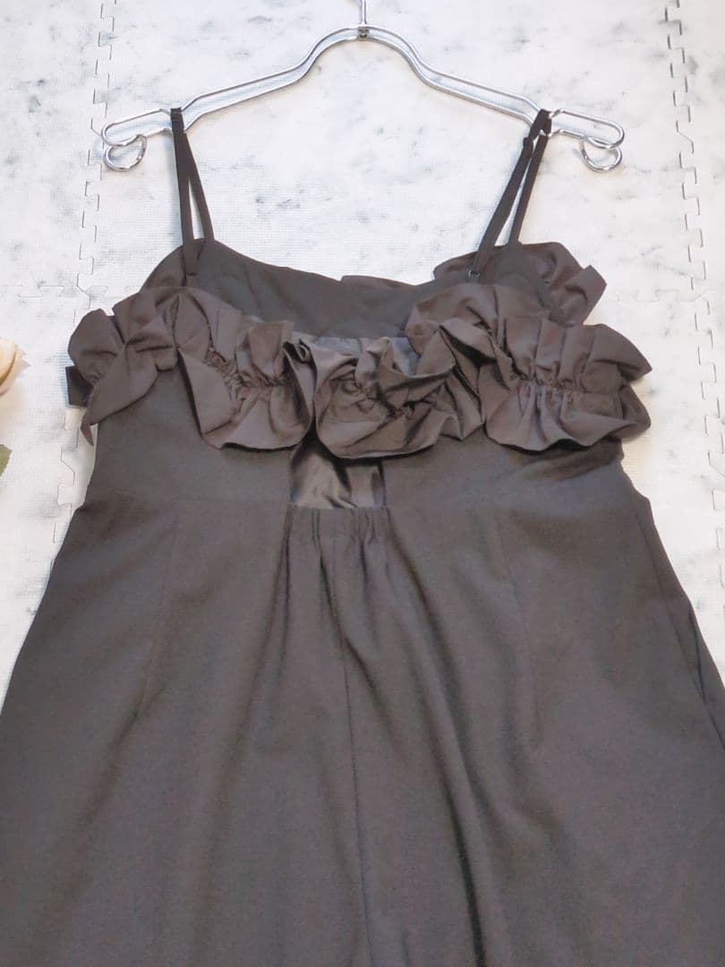 【美品】SLOBE IENA　2024AW　LES FLEURS サロペット