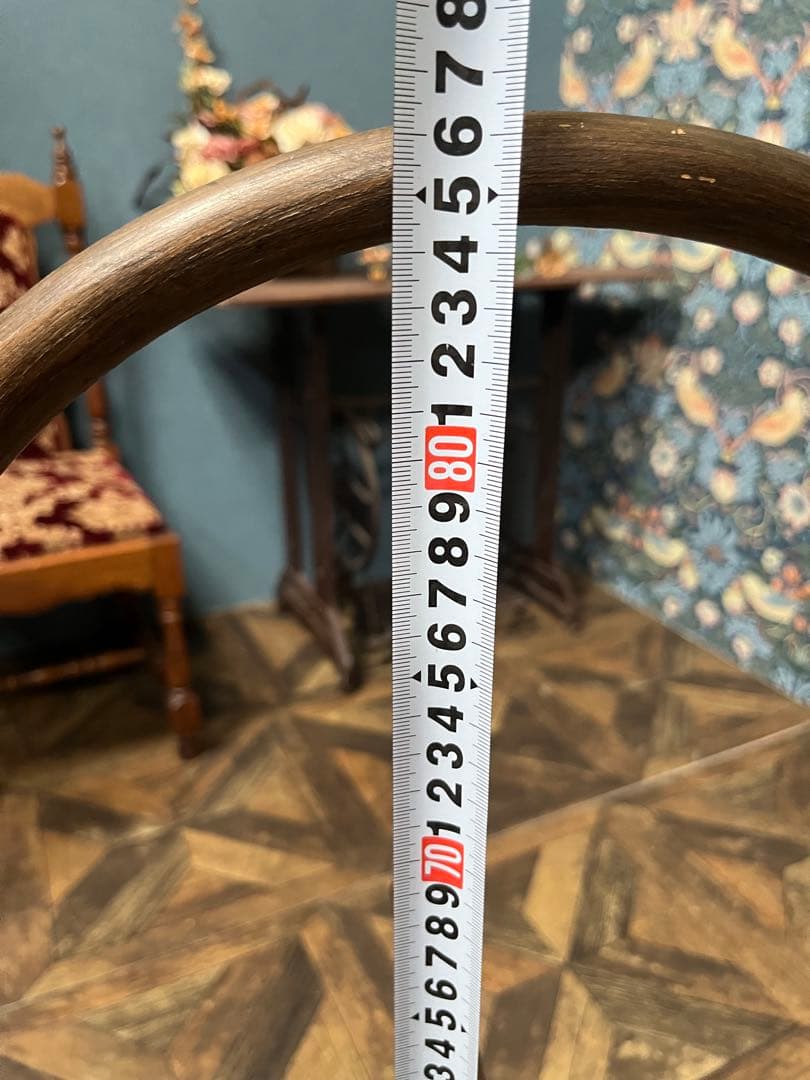 はるなな＊籐 ラタン 2段 バスケット かご インテリア 昭和レトロ