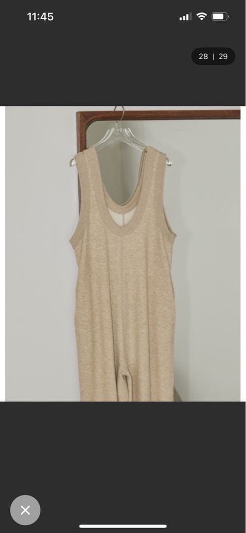 サロペット・オーバーオール・オールインワン TODAYFUL Cotton linen Rough Combinaison