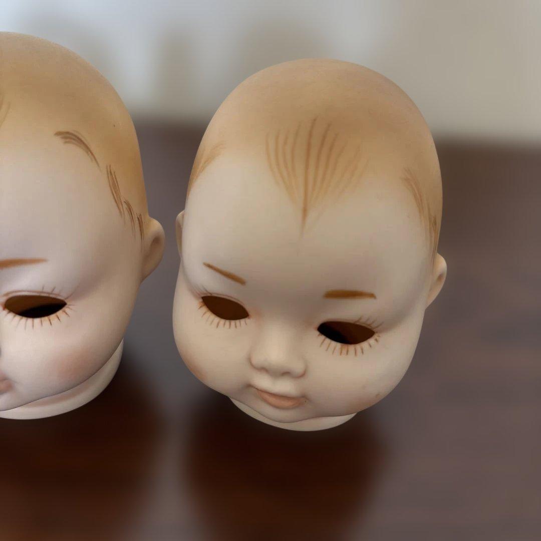 SANKYO 1980 ドールヘッド 3個セット