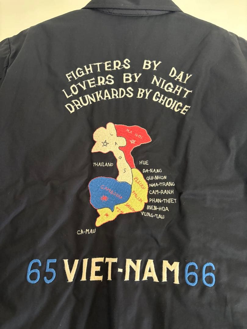 テーラー東洋　TT15800リバーシブルベトナムジャケット ブラックL