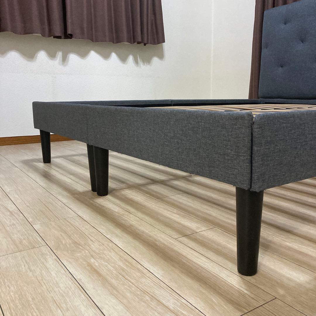 【自社エリア配送限定販売】Emma/エマ・ベッドフレーム/クイーンサイズ