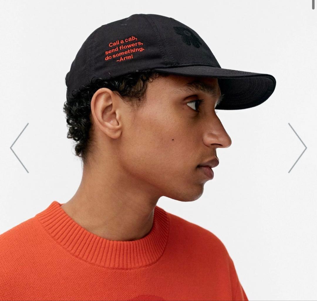 新品　マリメッコ　Sementti Solid キャップ