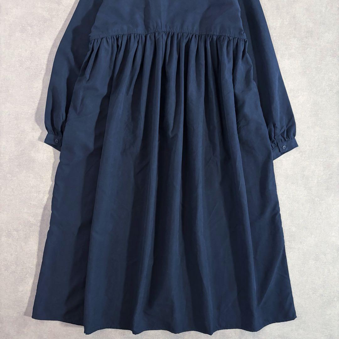 ドアーズ　Vネックギャザーワンピ/スピック&スパンロングリブプルオーバー