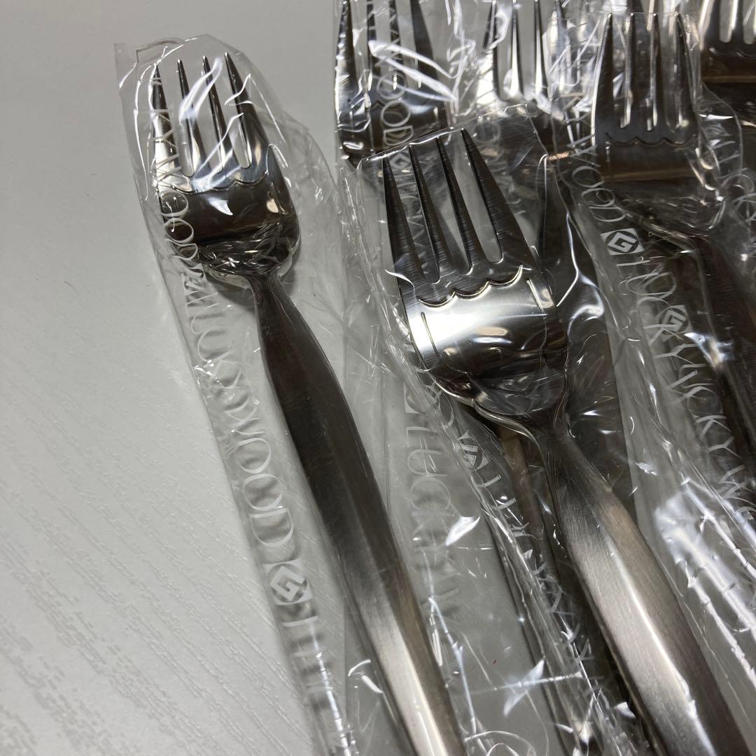 LUCKY WOOD18-12ステンレス　高級カトラリーセット 24点