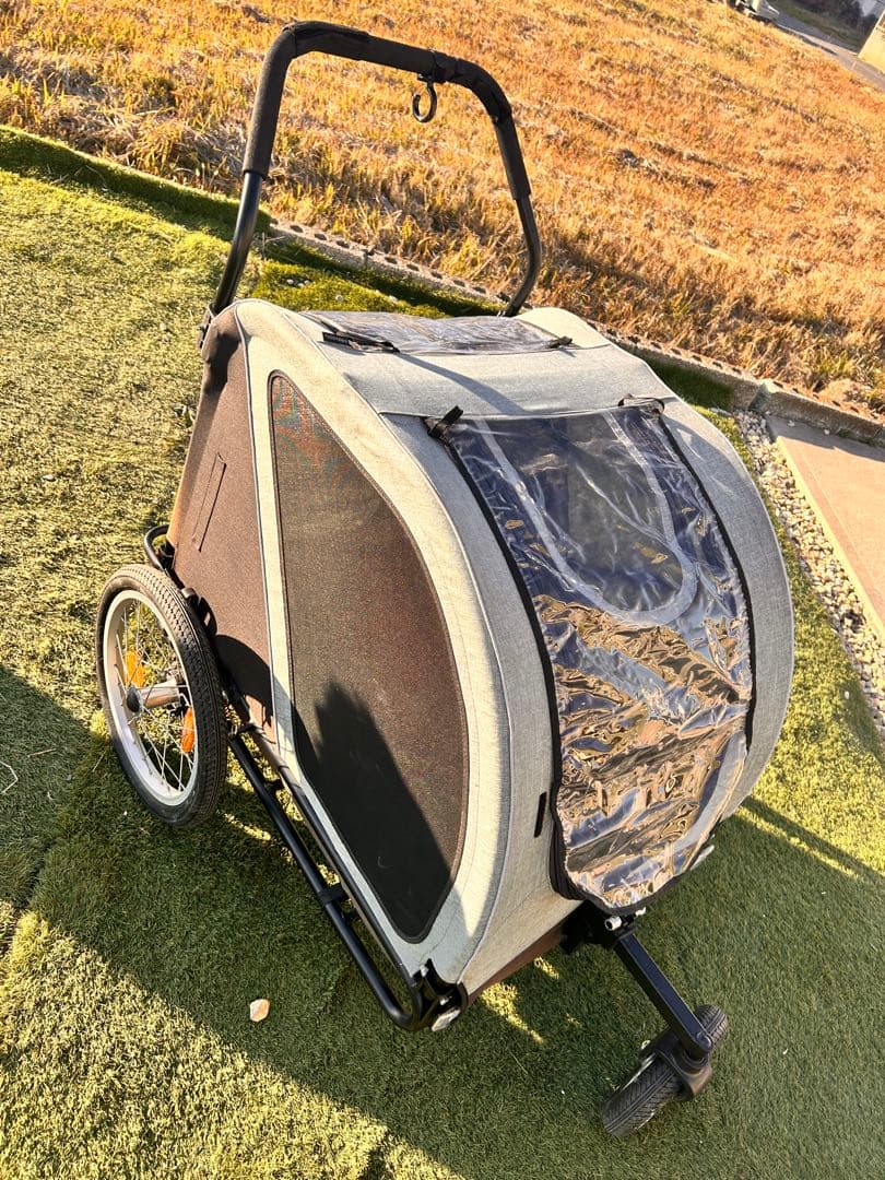 Air Buggy NEST エアバギー ネスト　バイク　アースグレイ