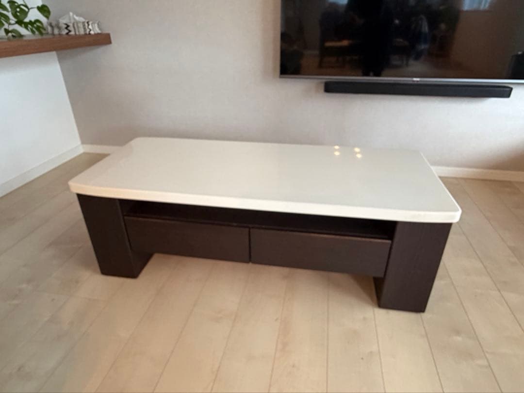 2/5(木)までの出品ニトリ　センターテーブル