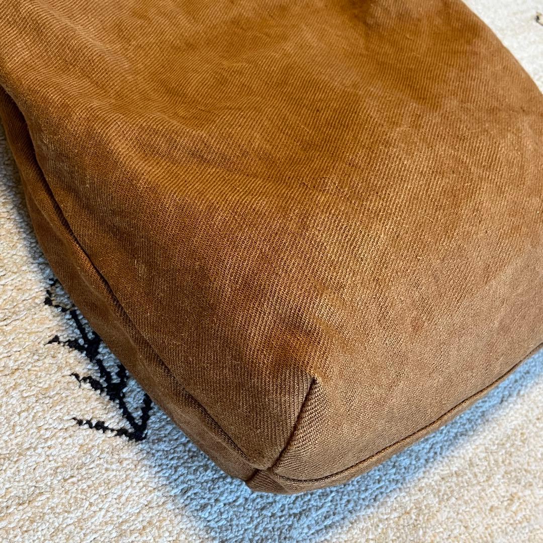 スオーロトートバッグ SUOLO スオーロショルダーバッグ キャメル