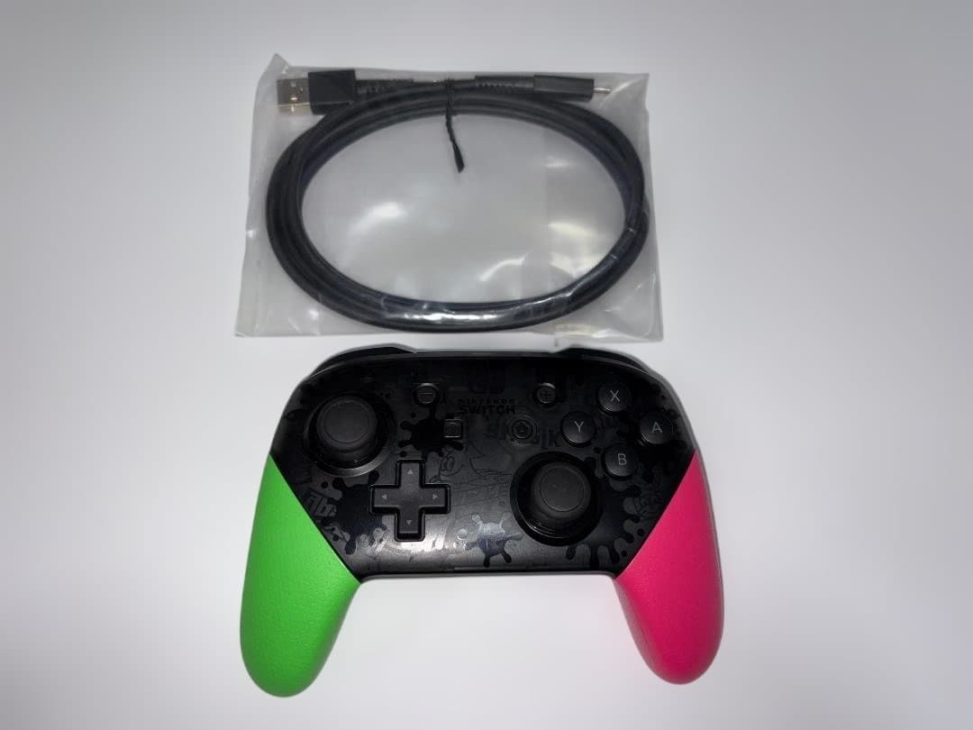 【完動美品】 Switch & Proコン スプラトゥーン2 セット