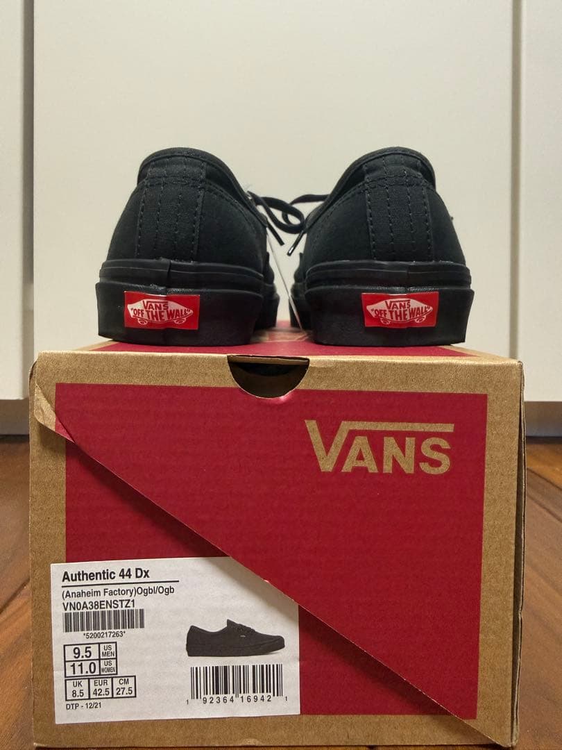 廃盤 バンズ アナハイムファクトリー オーセンティック44DX オールブラック