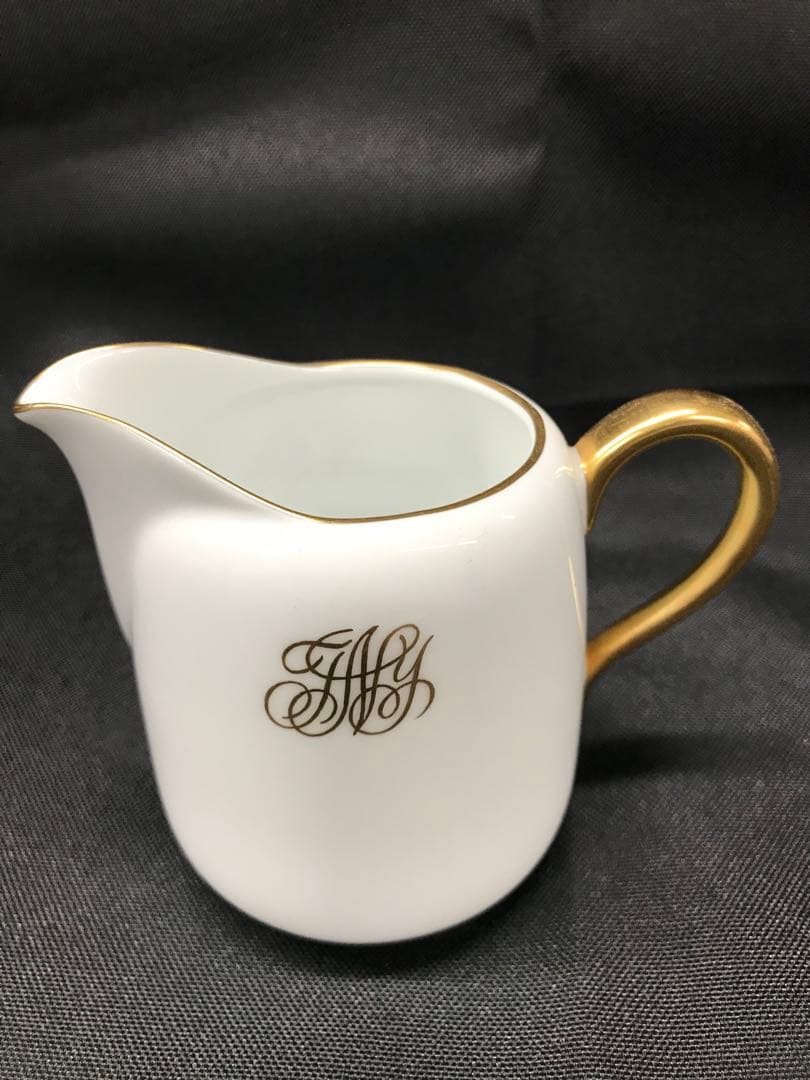 【USED】大倉陶園　ティーセット　ティーポット　クリーマー　シュガーポット