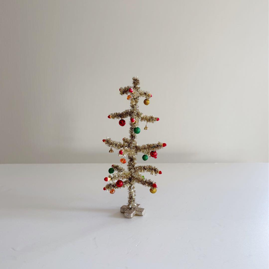 フランスから届いたキラキラのモールツリー