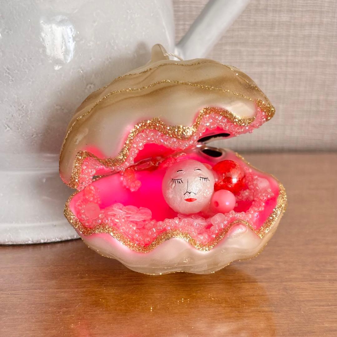 アスティエ　オーナメント　クリスマス 真珠　パール　貝