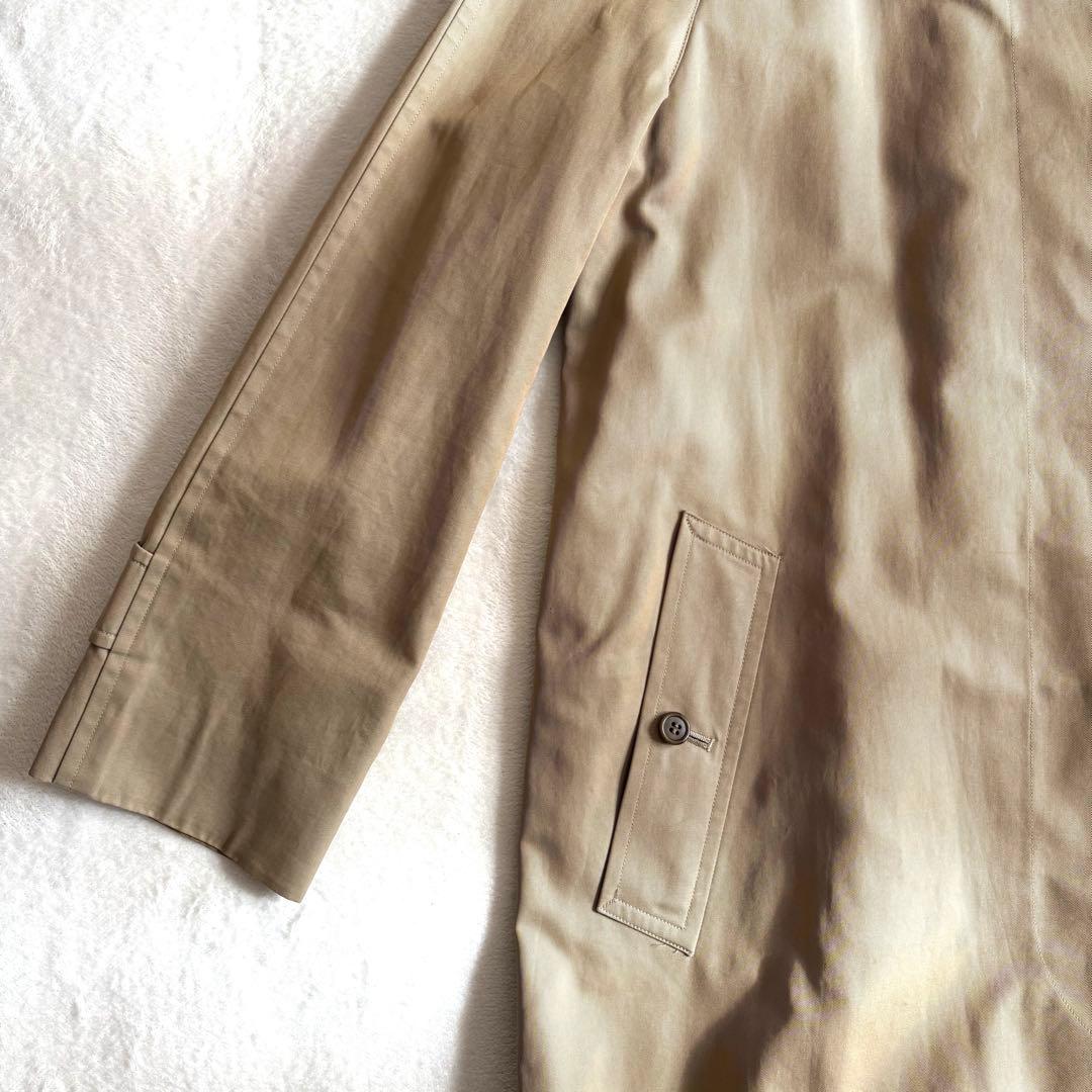 美品【BURBERRY バーバリー】ステンカラーコート ノバチェック