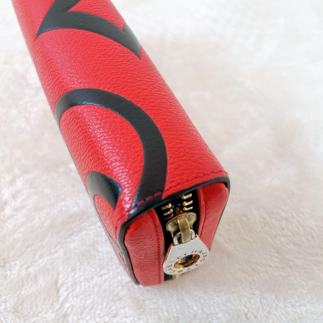 カステルバジャック 長財布 ラウンドファスナー 本革 レザー 大きめ 大容量