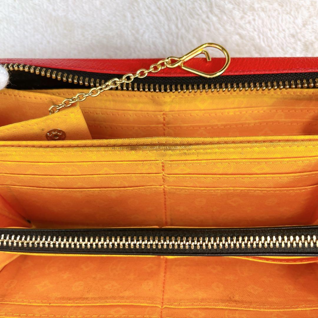 カステルバジャック 長財布 ラウンドファスナー 本革 レザー 大きめ 大容量