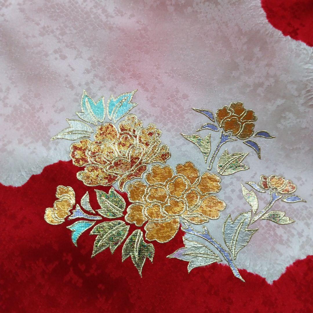 七五三、3歳用絞り着物 フルセット