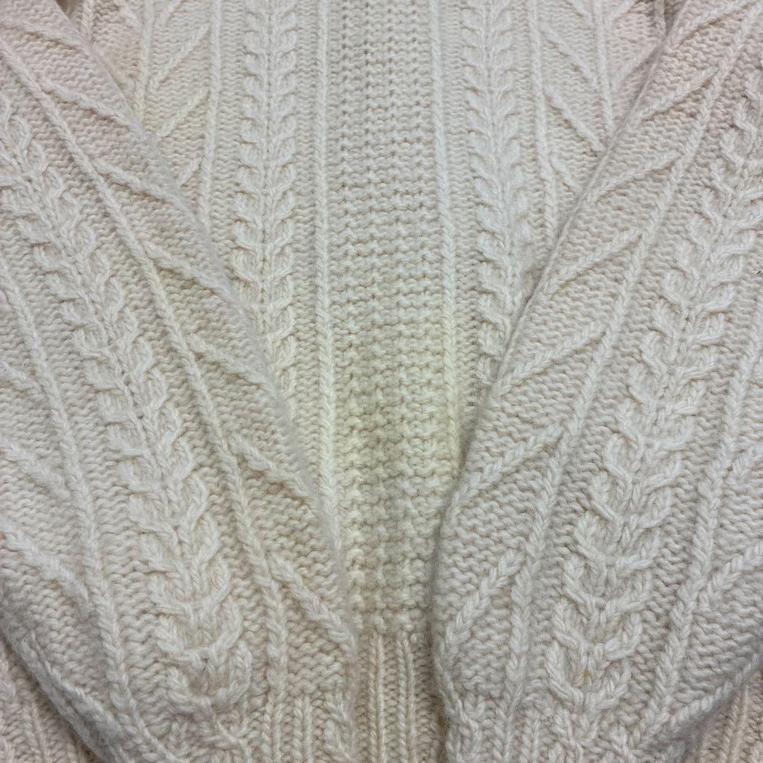 70'sビンテージ古着！WEBB HAND KNIT ハンドニット カーディガン