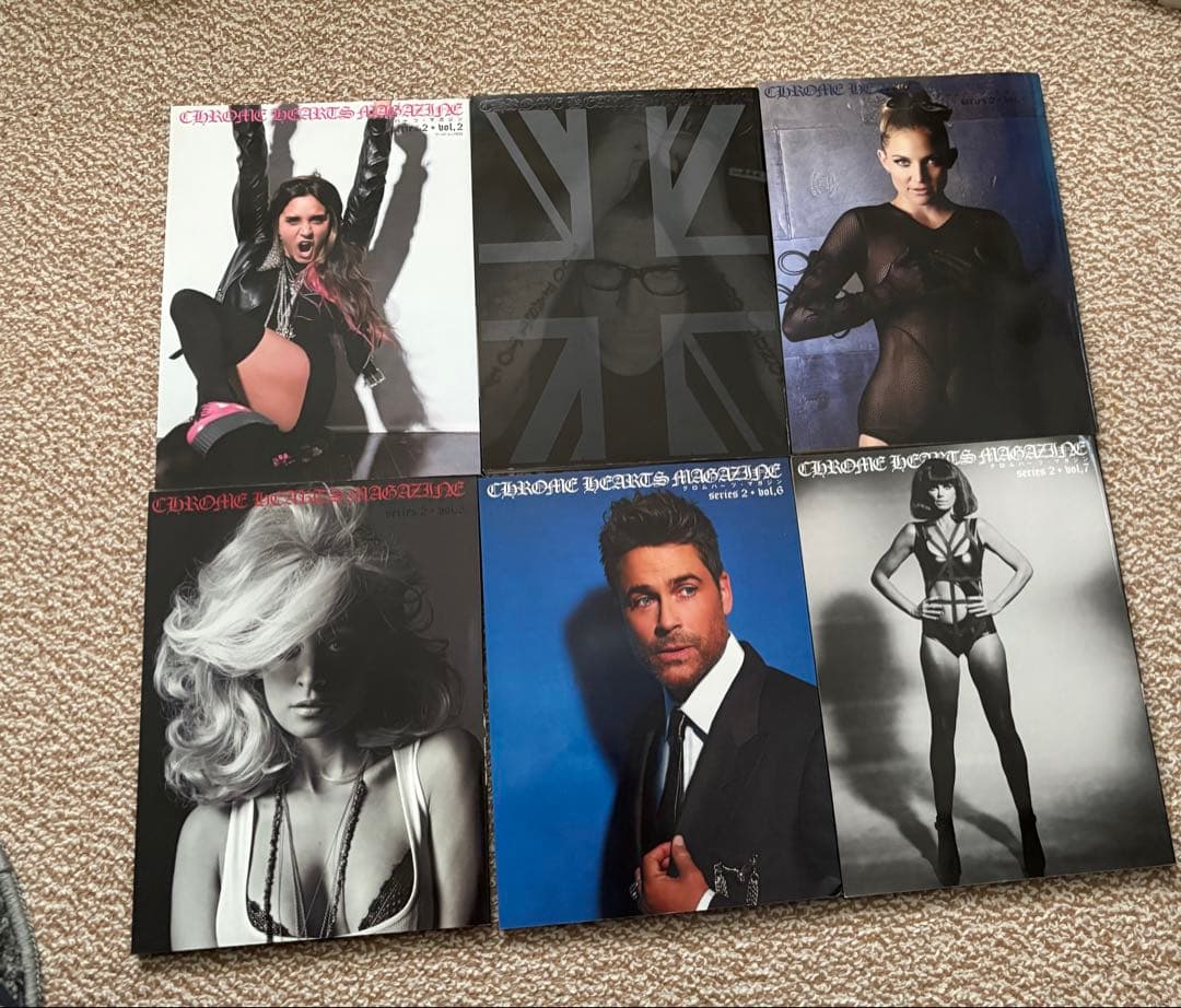 クロムハーツ・マガジン series2 vol.2～7まとめ売り
