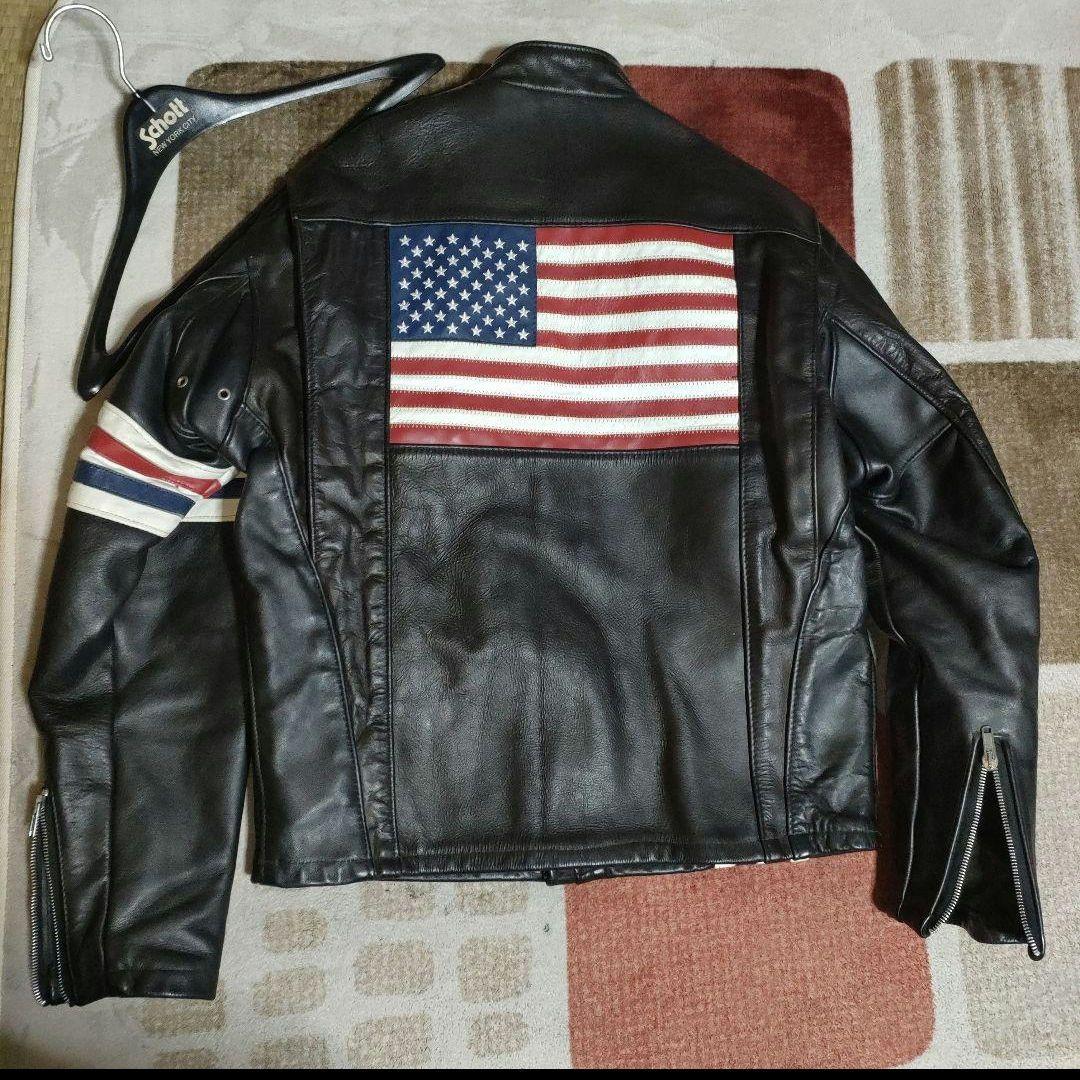 レアモデルSchott　シングルライダース　イージーライダー仕様　ダメでも対応有