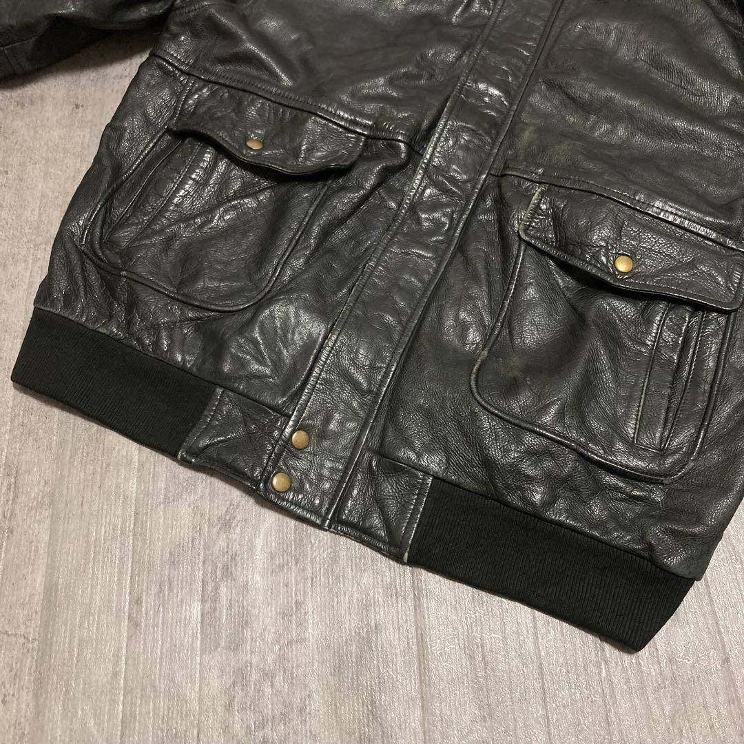 ジャケット・アウター 90s vintage A-2 flight leather jacket