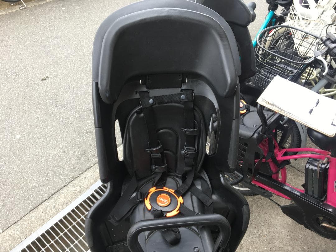 地域限定送料無料　ギュット　三人乗り　子供乗せ　16AH　赤　神戸市　電動自転車