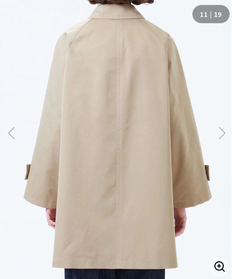 【MACKINTOSH PHILOSOPHY】ステンカラーコート