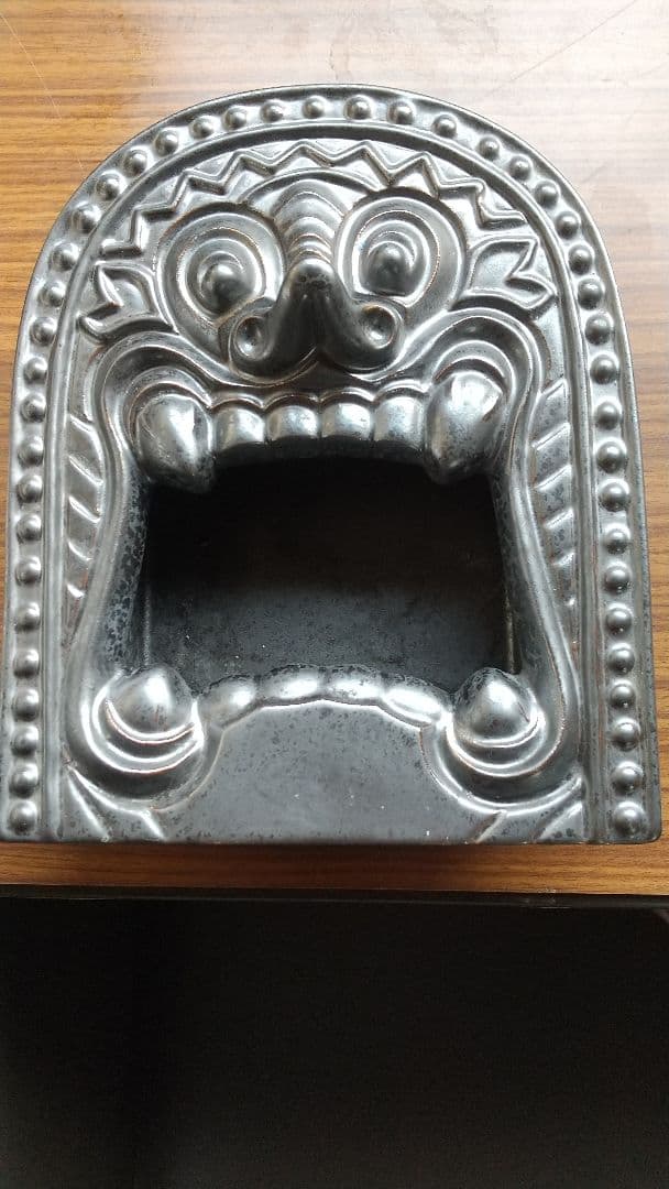 昭和レトロ鬼瓦灰皿