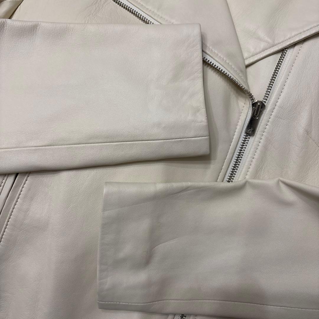 ANAYI ラムレザー ライダースジャケット