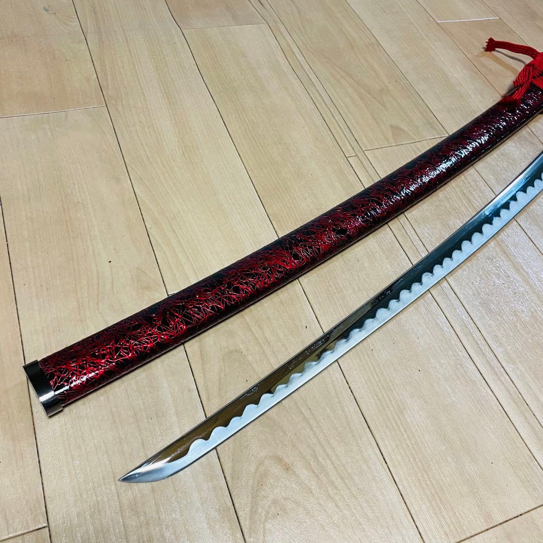 模造刀 日本刀　赤　赤雲 美術刀 刀