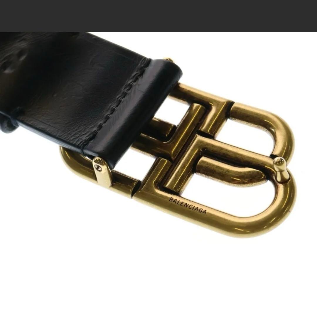 balenciaga バレンシアガ　バックルベルト　金