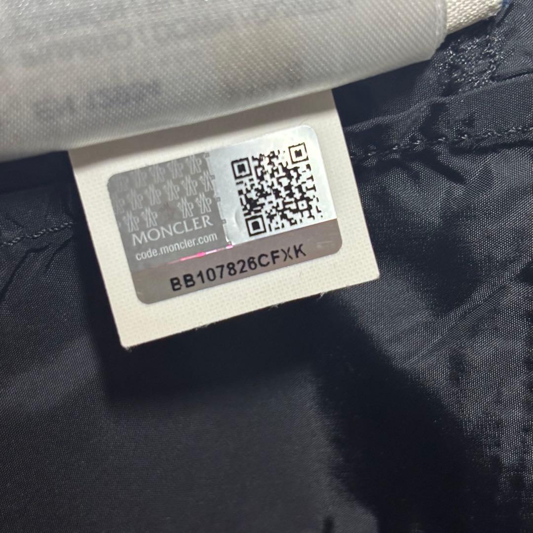 【クリーニング済】モンクレール　フラメッテ　FLAMME ブラック　サイズ1