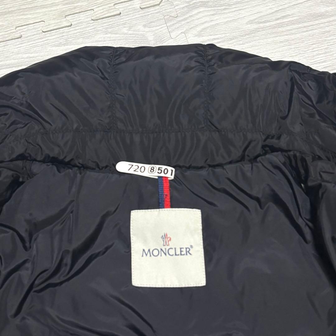 【クリーニング済】モンクレール　フラメッテ　FLAMME ブラック　サイズ1