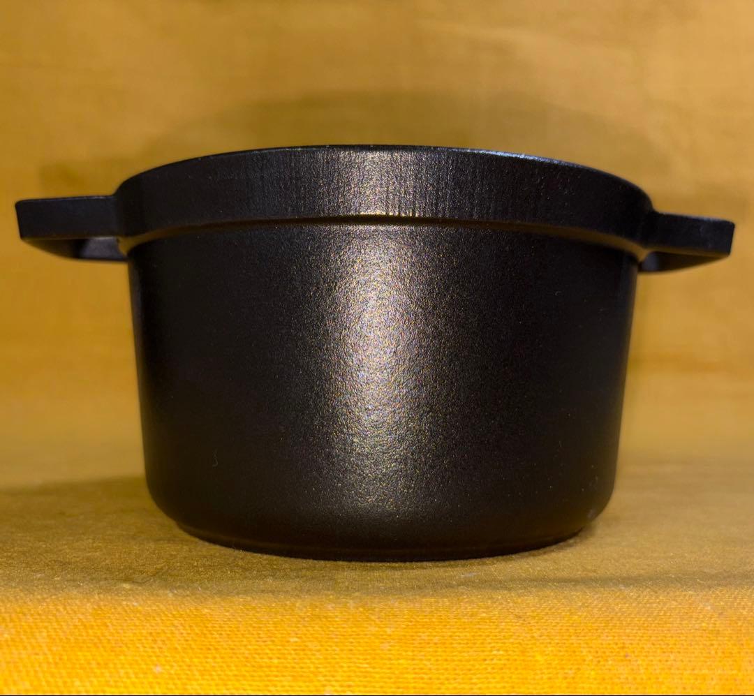 早い者勝ち‼️希少 超美品 ストウブ ココット16cm 旧型 深型 鉄鍋 ホーロー
