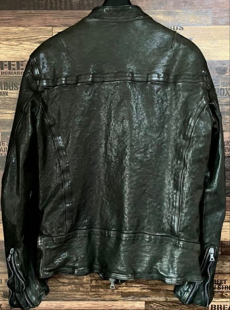 バックラッシュ ジャパンホースレザー シングルライダース Ｌサイズ