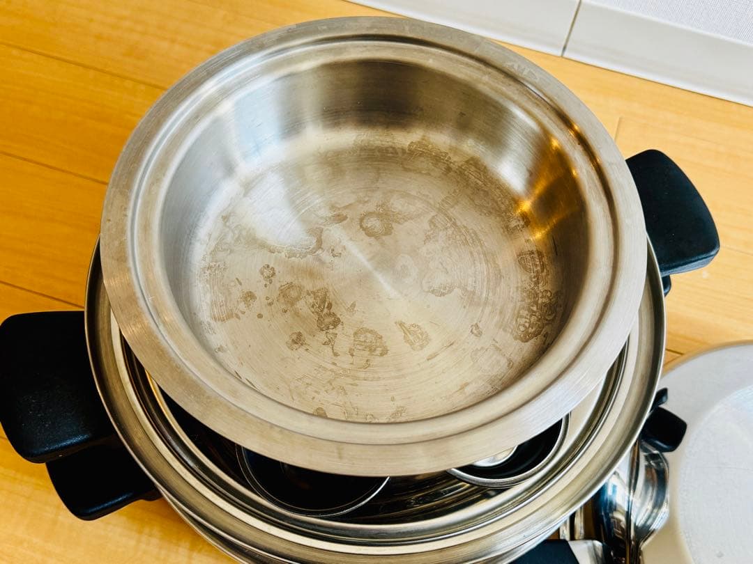 【GW再値下げ】アムウェイ 鍋・フライパンセット(21P)＆インダクションレンジ