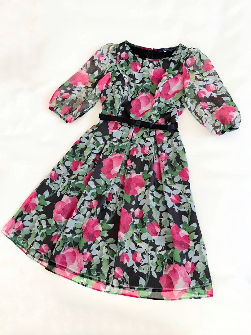 ＊美品✨ M’S GRACYワンピース 40 フラワープリント