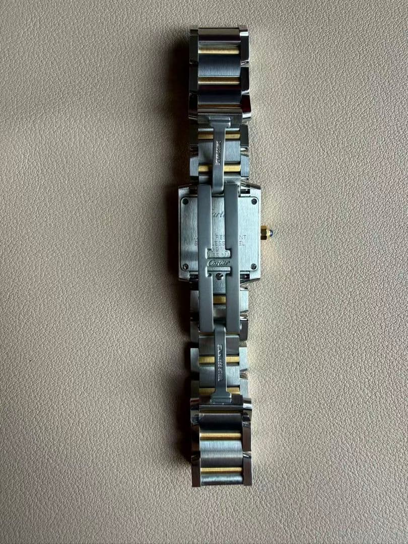 カルティエ タンクフランセーズ SM コンビ W51007Q4 SSxYG